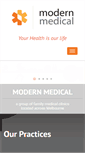 Mobile Screenshot of modernmedical.com.au